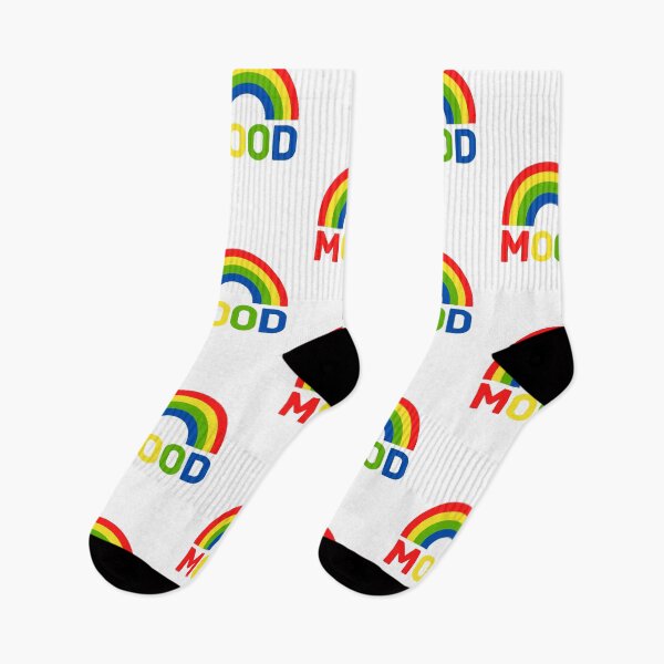 Item preview, Retro rainbow MOOD design  designed and sold by Robobonez.