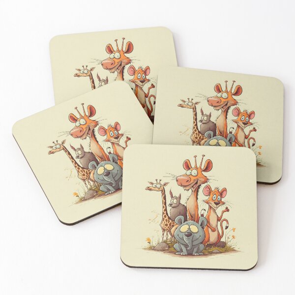 Item preview, Cute Chaos: Animals Gone Wild vol.1 designed and sold by janarspixels.