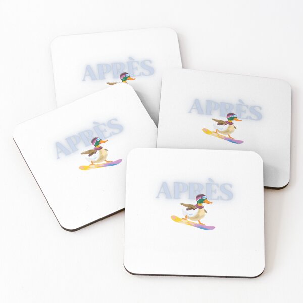 Item preview, Apres Duck – Snowboarding Edition (Blue) designed and sold by xarianamichelle.