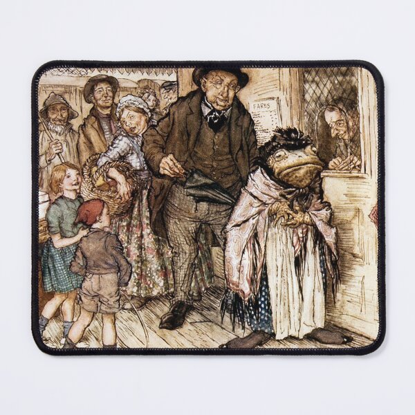 Item preview, Toad Dressed as the Washerwoman - The Wind in the Willows - Arthur Rackham designed and sold by forgottenbeauty.