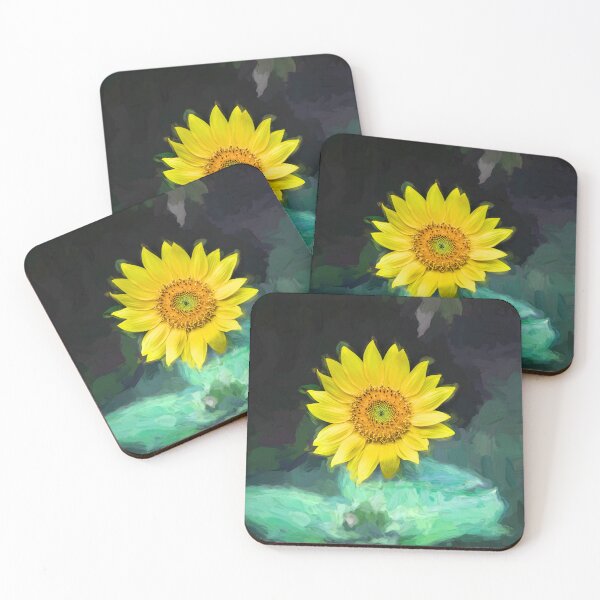 Item preview, Happy Sunflowers Helianthus Abstract X222 designed and sold by RichFrancoCars.