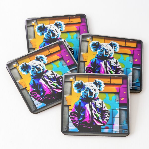 Item preview, Urban graffiti street art Koala Bear designed and sold by Drone-tees.