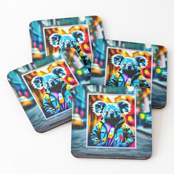 Item preview, Urban graffiti street art Koala Bear designed and sold by Drone-tees.