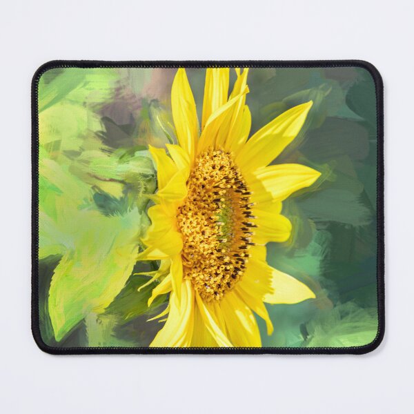 Item preview, Happy Sunflowers Helianthus Abstract X223 designed and sold by RichFrancoCars.