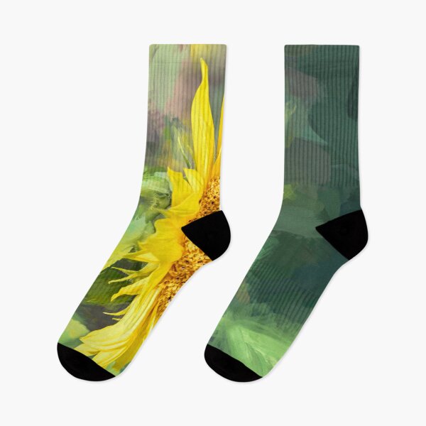 Item preview, Happy Sunflowers Helianthus Abstract X223 designed and sold by RichFrancoCars.