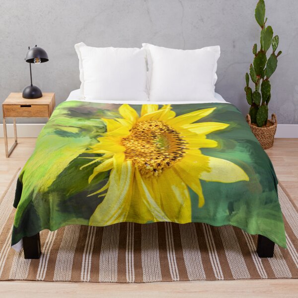 Item preview, Happy Sunflowers Helianthus Abstract X223 designed and sold by RichFrancoCars.