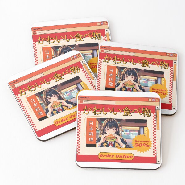 Item preview, Kawaii Eat anime girl designed and sold by Italkam.
