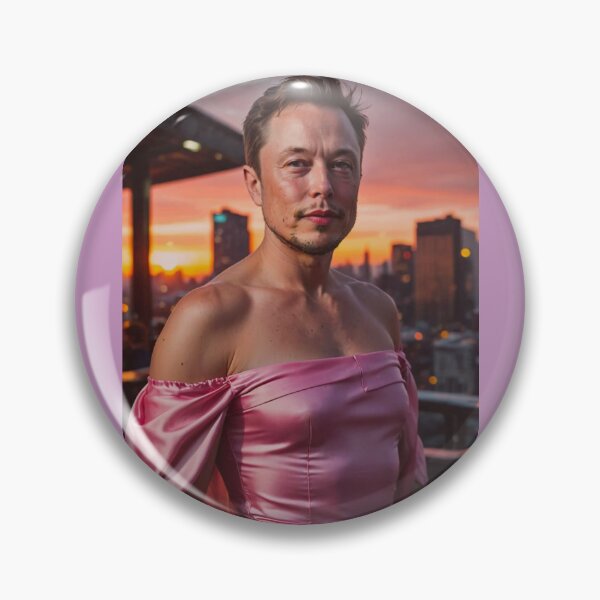 Item preview, Pink Elon Musk dress Meme Birthday Prank gift designed and sold by CheeseBlueprint.
