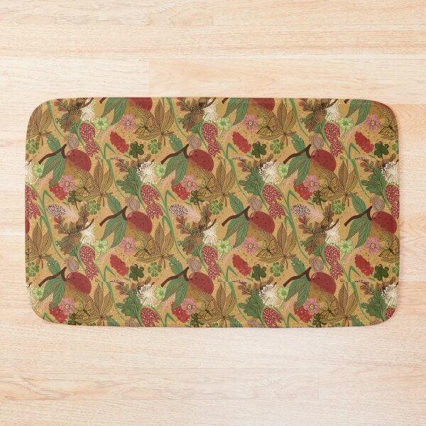 Item preview, Apple Botanical Pattern Toile-Inspired  illustrator Jemma Jamie Skidmore  designed and sold by Jemma Jamie Skidmore.