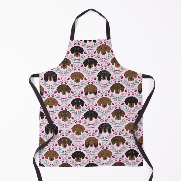 Item preview, Dachshunds in Pink designed and sold by Spinyflowerart.
