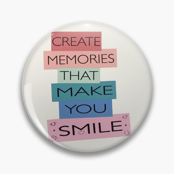 Item preview, Create Memories That Make You Smile, Colorful Positive Quote T-Shirt designed and sold by SARJOU.