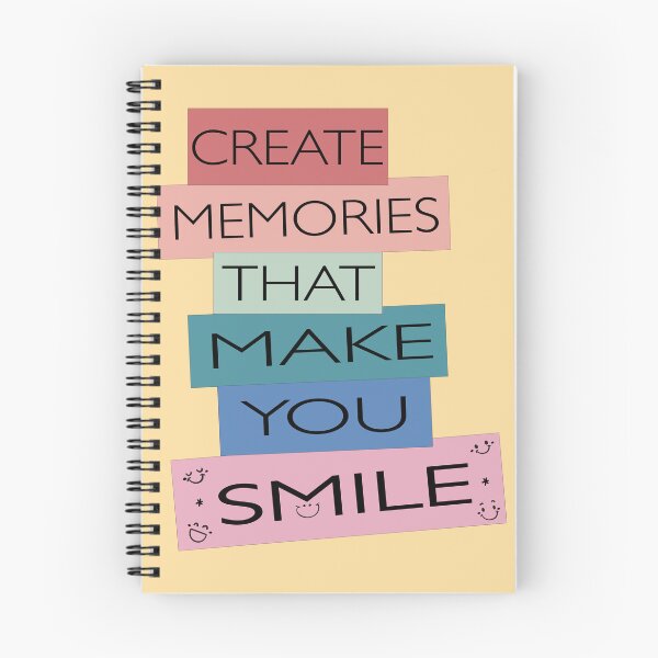Item preview, Create Memories That Make You Smile, Colorful Positive Quote T-Shirt designed and sold by SARJOU.