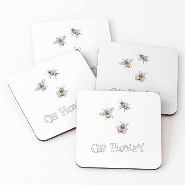 Item preview, Oh Honey Bees! designed and sold by The Orangutan Gallery.