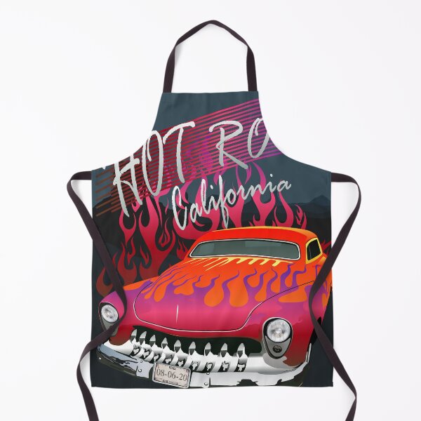 Item preview, hot rod car flame muscle car vintage american designed and sold by Achille3777.