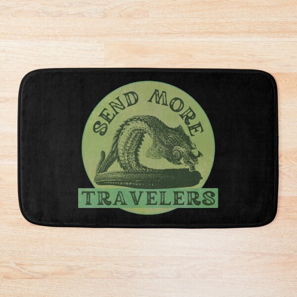 Item preview, Send More Travelers Midgardsormr Final Fantasy 7 (Green) designed and sold by BLAAAAASK.