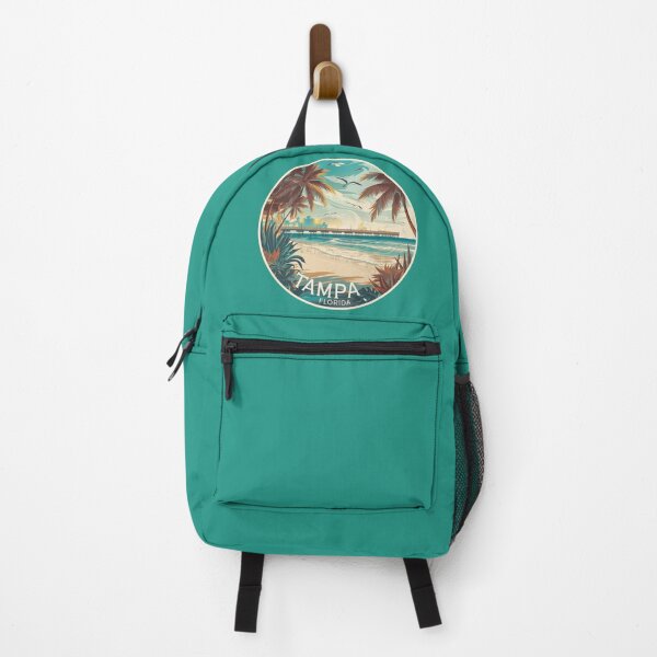 Item preview, Tampa Florida | Retro Beach Sunset Design - Tropical Coastal Vibes designed and sold by CircinusStore.