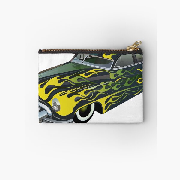 Item preview, american car hot rod muscle car flame vintage designed and sold by Achille3777.