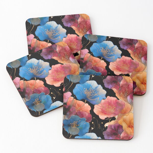 Item preview, VIBRANT FLORAL SEAMLESS PATTERN AND MANDALA  designed and sold by WendyMaree.