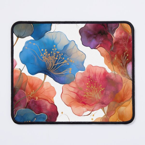 Item preview, VIBRANT FLORAL SEAMLESS PATTERN AND MANDALA designed and sold by WendyMaree.
