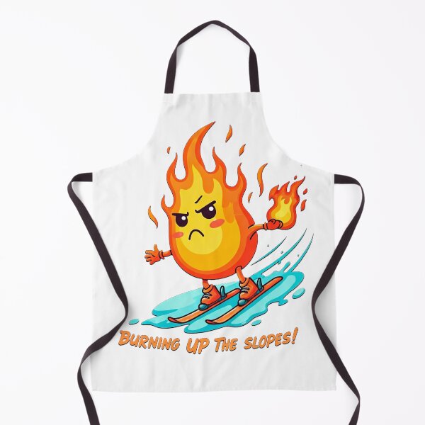 Item preview, Skiing Flame Kawaii designed and sold by jolashop.