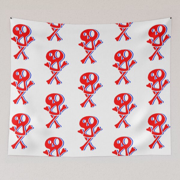 Item preview, Skull N Bonez - Devoid - Red White and Blue designed and sold by Brian Healey Art .
