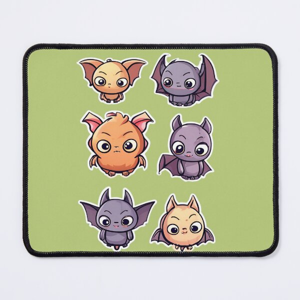 Item preview, Cute Sweet Bat, Bat kawaii, Batzilla, sweet bat, cute bat, cute,  designed and sold by GOLDENGARDENART.
