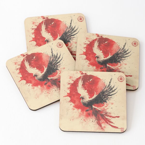 Item preview, Serene phoenix rising from the ashes  designed and sold by SetMyHeart.