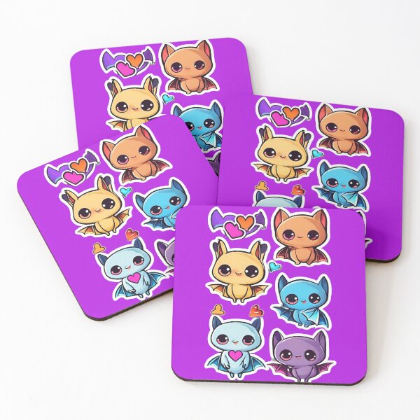 Item preview, Lovely Bat, Bat kawaii, Batzilla, sweet bat, cute bat, cute,  designed and sold by GOLDENGARDENART.