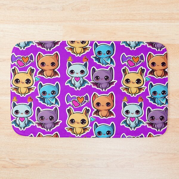 Item preview, Lovely Bat, Bat kawaii, Batzilla, sweet bat, cute bat, cute,  designed and sold by GOLDENGARDENART.