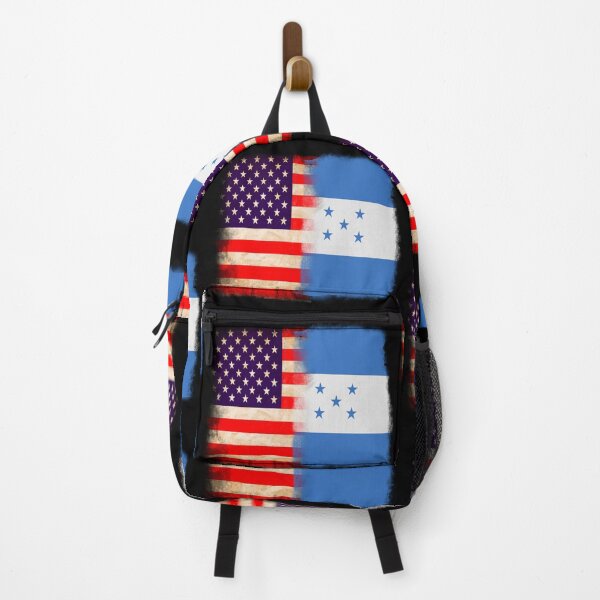 Item preview, US Flag and Honduras Flag Pride Wear Design. designed and sold by LovelyHappyGift.