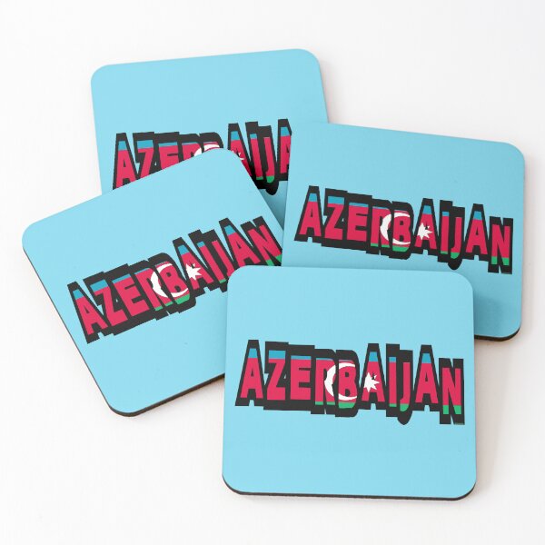 Item preview, Azerbaijan Font with Azerbaijani Flag designed and sold by Havocgirl.