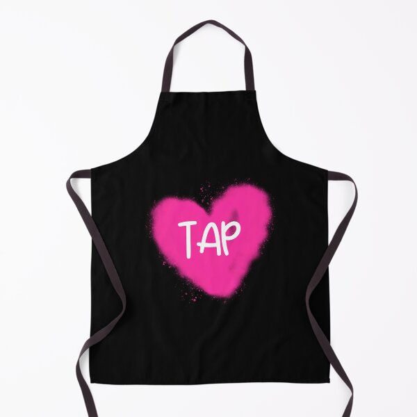 Item preview, Tap Pink Heart Spray Painted Splatter Design designed and sold by Peace4Patti.