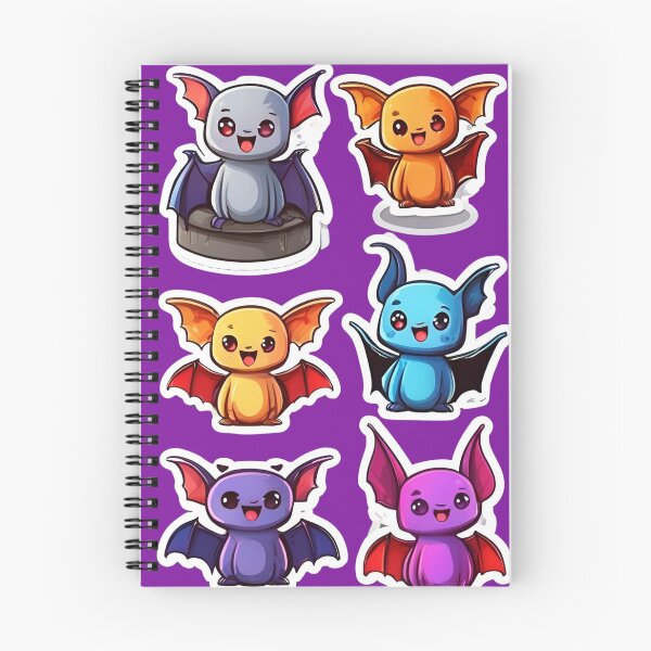 Item preview, Sweet Kawaii Bat, Bat kawaii, Batzilla, sweet bat, cute bat, cute,  designed and sold by GOLDENGARDENART.