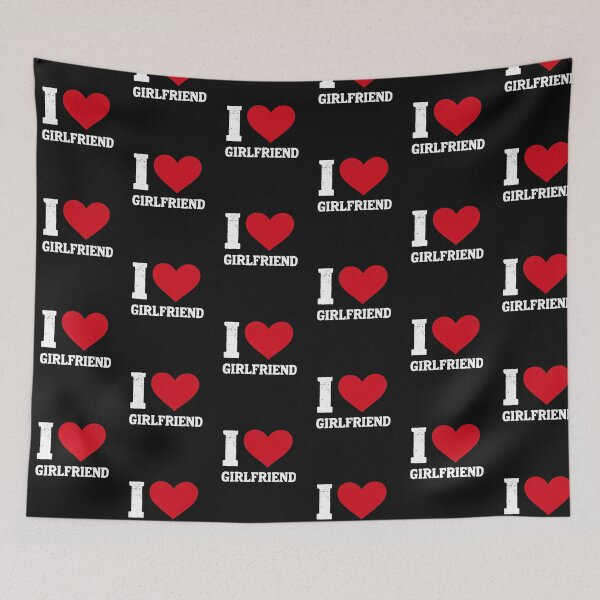 Item preview, Modern Trendy I Love My Girlfriend  designed and sold by SOUFIANE1991.
