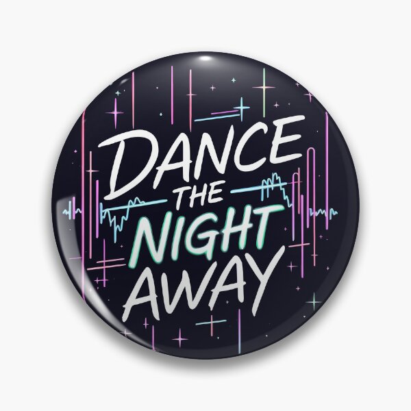 Item preview, Dance the Night Away: EDM Neon Wave Design designed and sold by Jollys-ArtShop.