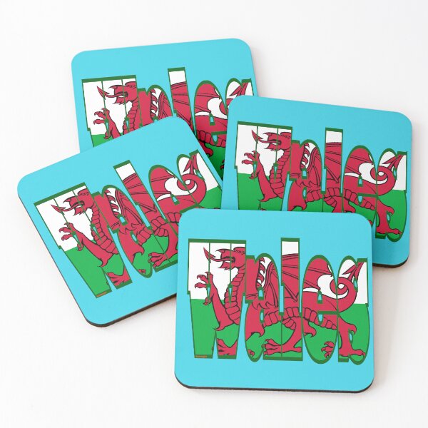 Item preview, Wales Font with Welsh Flag designed and sold by Havocgirl.