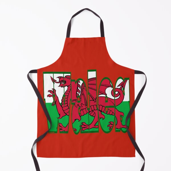 Item preview, Wales Font with Welsh Flag designed and sold by Havocgirl.