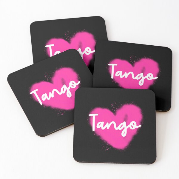 Item preview, Tango Pink Heart Spray Painted Splatter Design designed and sold by Peace4Patti.