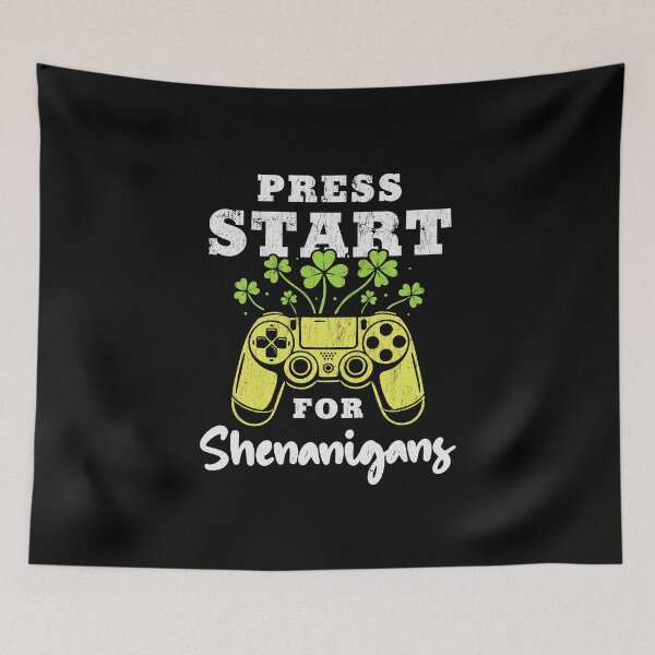 Item preview, Funny Gamer Saint Patricks Shenanigans Gaming Kids Boy  designed and sold by LazyLoungeCo.