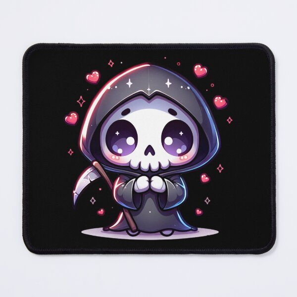 Item preview, Kawaii Grim Reaper In Love designed and sold by 2ndSketch.