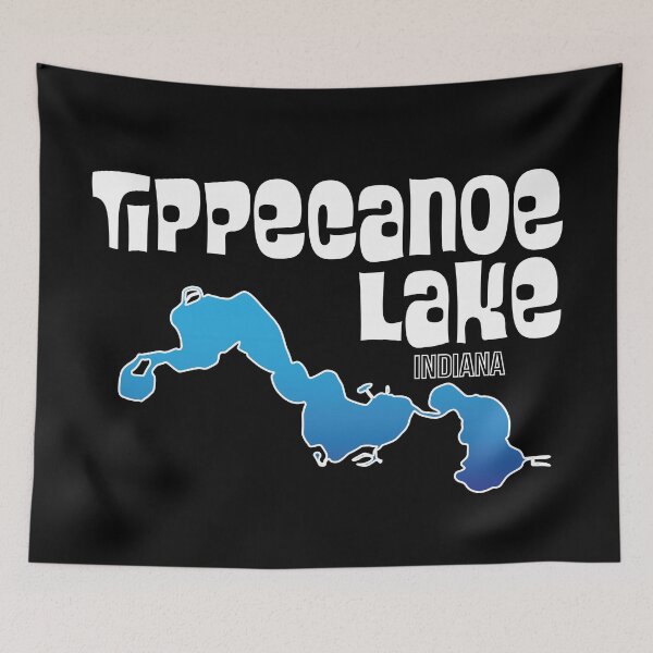Item preview, Lake Tippecanoe Indiana designed and sold by SwiftSlothMedia.
