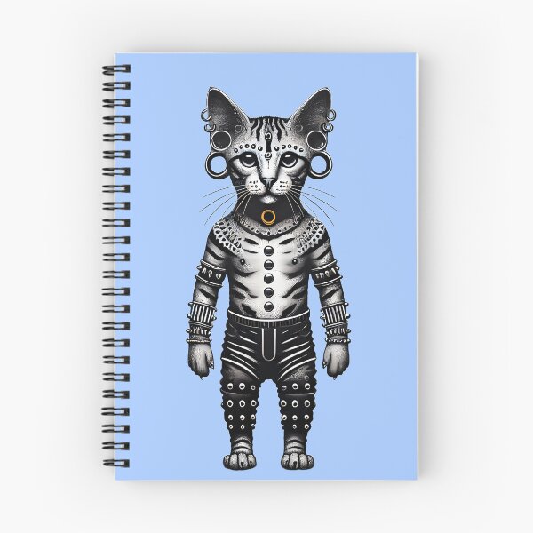 Item preview, Warrior Cat with Piercings and Spacers designed and sold by TSQ.