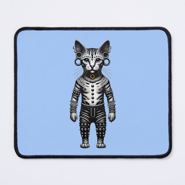 Item preview, Warrior Cat with Piercings and Spacers designed and sold by TSQ.