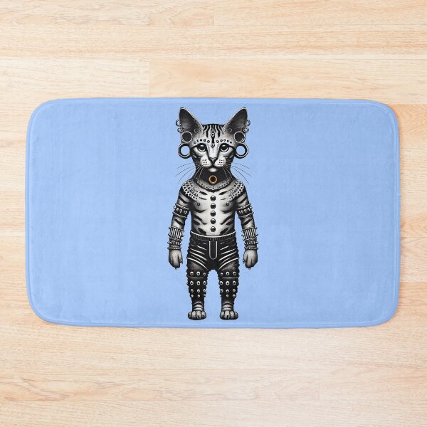 Item preview, Warrior Cat with Piercings and Spacers designed and sold by TSQ.
