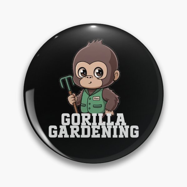 Item preview, Cute Gorilla Gardening designed and sold by GartenIdeen.