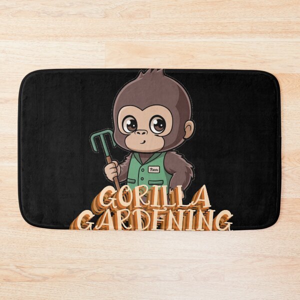 Item preview, Cute Gorilla Gardening designed and sold by GartenIdeen.