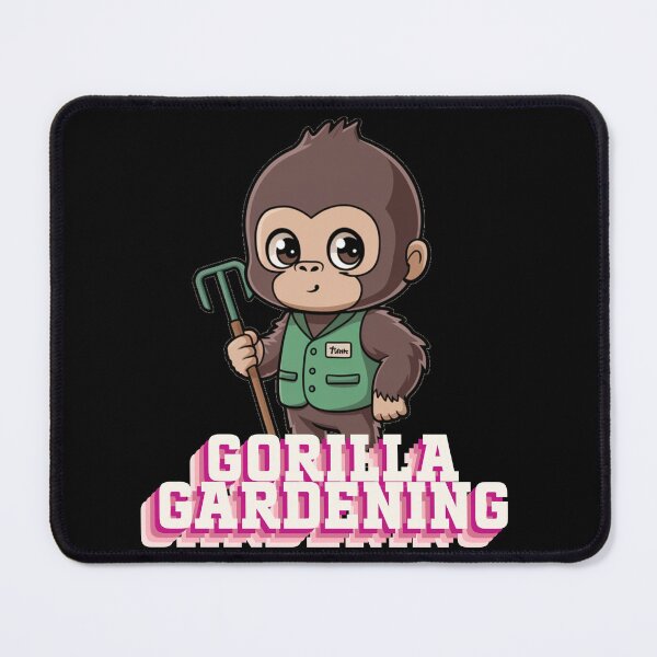 Item preview, Cute Gorilla Gardening designed and sold by GartenIdeen.
