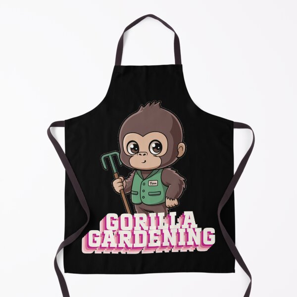 Item preview, Cute Gorilla Gardening designed and sold by GartenIdeen.