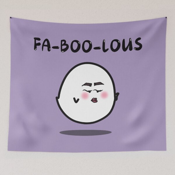 Item preview, Fa-boo-lous Ghost (Phantasm Purple) designed and sold by BLAAAAASK.