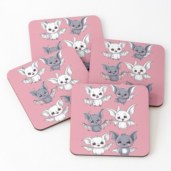 Item preview, Gray Kawaii Bat, Bat kawaii, Batzilla, sweet bat, cute bat, cute,  designed and sold by GOLDENGARDENART.